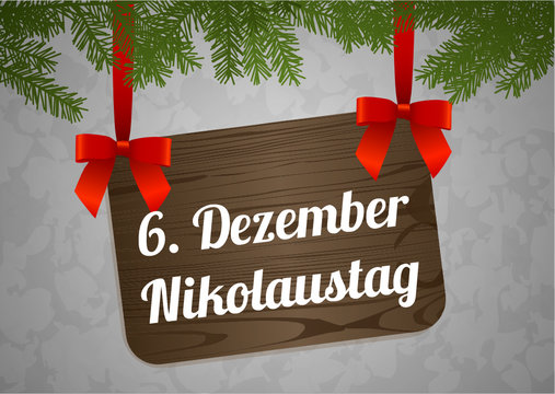 6. Dezember Nikolaustag 