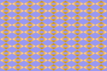 Golden rhombuses on light blue background for Christmas and Valentine supports 