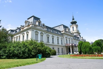 Famous castle in Keszthely