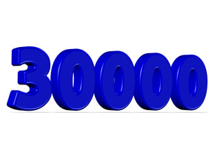 30000, otuz bin