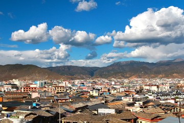  The beautiful view in  Shangri-La, formerly known as Zhongdian County, is the capital of Diqing Autonomous Prefecture.Yunan, China