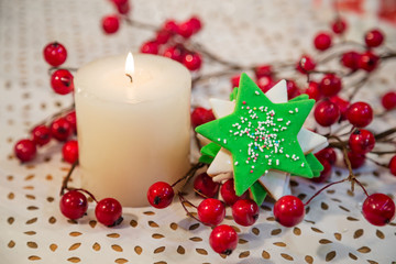 Winter holiday decoration.