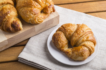 Croissants breakfast
