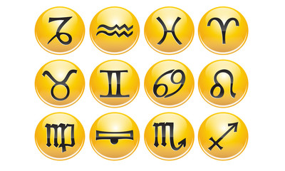 Greek Zodiac Symbols