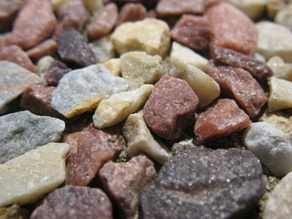 Россыпь гранитных камней