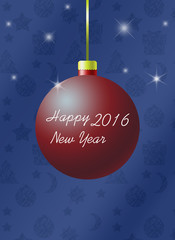 New Year card