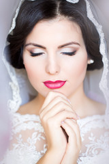 Beautiful sensual bride