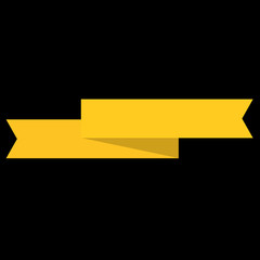 Yellow ribbon banner