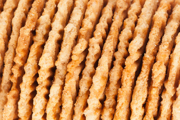 cookies stack closeup background
