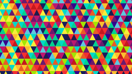 bright color triangles geometric background
