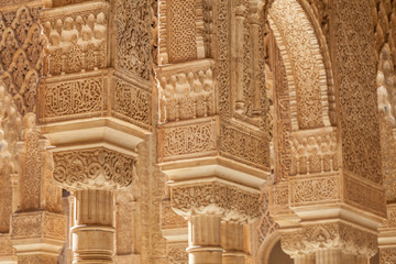Islamic Palace Interior - obrazy, fototapety, plakaty