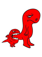 monster eat bite fight evil monster eat small