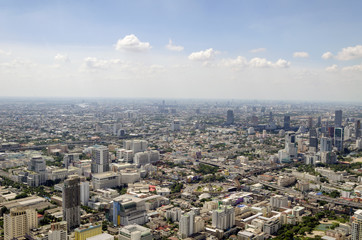 bangkok view from baiyoke tower II on 3 July 2014 BANGKOK © siiixth