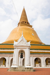 Phra Pathom Chedi temple in Nakhon Pathom, Thailand
