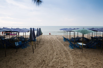Beautiful white sand beach
