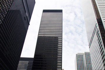 Photo of the several skyscrapers in Toronto, May 2015