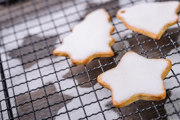 xmas cookies on the grill