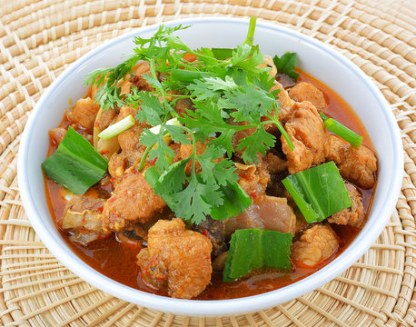 pork Curry thai food