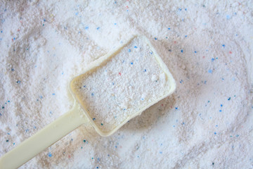 detergent for a laundry washer