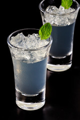 Yuzu Jelly in the glass