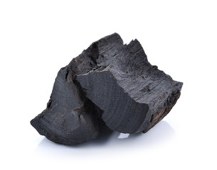 charcoal on white background