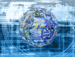 Innovation connection technology.Generation computer innovation