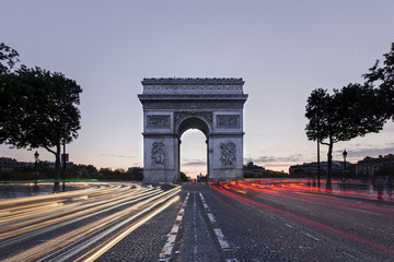 Fototapeta na wymiar The 'Arc de Triomphe'
