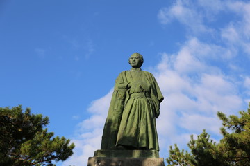 桂浜の坂本龍馬