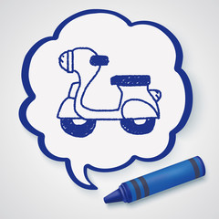 Doodle Motorbike