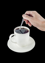 cup with a tea