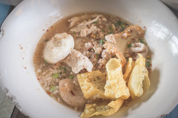 Pork noodle soup
