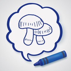 Mushroom doodle