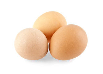 three eggs