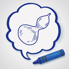 Gourd doodle