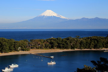 伊豆からの富士山