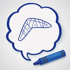 boomerang doodle