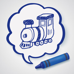 train doodle