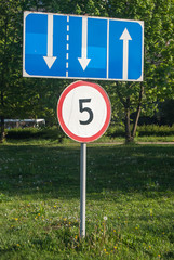 road sign