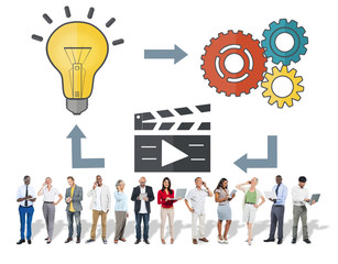 Planning Ideas Creativity Inspiration Thoughts Multimedia Concep