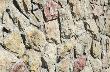 old stone wall texture or background
