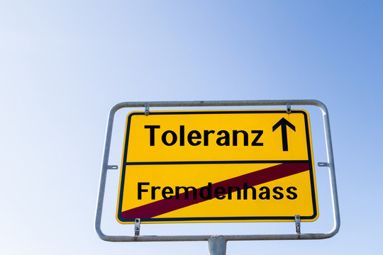 Toleranz und Fremdenhass