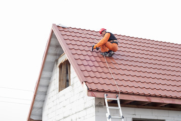 installation of a roof