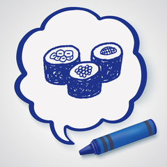 sushi doodle