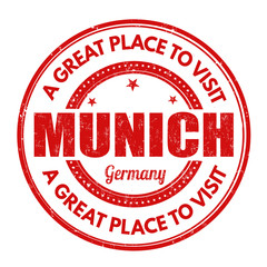 Munich grunge stamp