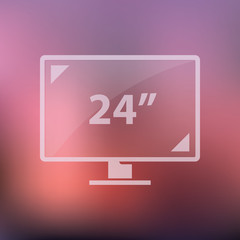 illustration of pc components icon