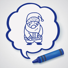 Santa Claus doodle