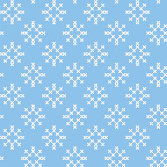 Winter and Christmas seamless background for cards, wrapping, web page backgrounds, textile designs, fills, banners, events invitation, menus, posters, prints