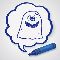 ghost doodle