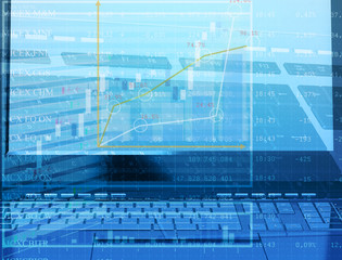 Finance business abstract image