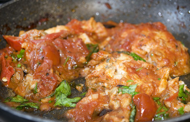 sicilian style cod fillet
